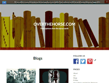 Tablet Screenshot of overthehorse.com